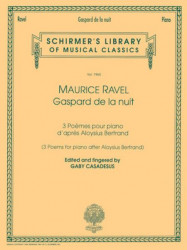 Maurice Ravel: Gaspard De La Nuit (noty na klavír)