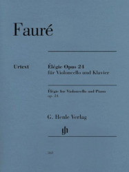 Gabriel Fauré: Élégie Op.24 (noty na violoncello, klavír)