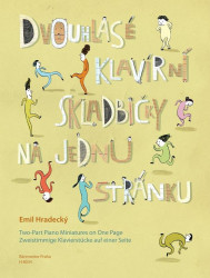 Emil Hradecký: Dvouhlasé klavírní skladbičky na jednu stránku