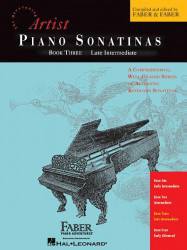Faber Piano Adventures®: Piano Sonatinas - Book 3 (noty na klavír)