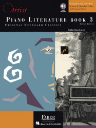 Faber Piano Adventures®: Piano Literature - Book 3: Revised Edition (noty na klavír) (+audio)