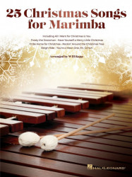 25 Christmas Songs for Marimba (noty na marimbu)