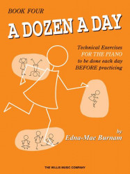 A Dozen a Day Book 4 (noty na klavír)