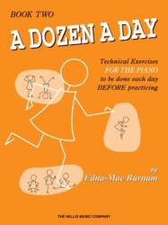 Edna-Mae Burnam: A Dozen a Day Book 2 (noty na klavír)