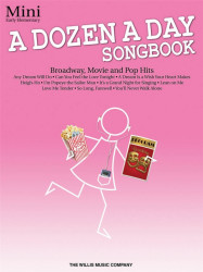 A Dozen a Day Songbook - Mini (noty na klavír)