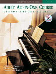 Alfred's Basic Adult All In One Course 3 (noty na klavír)(+audio)