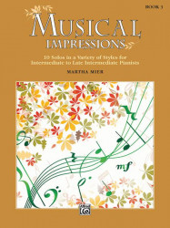 Martha Mier: Musical Impressions, Book 3 (noty na klavír)