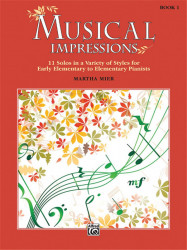 Martha Mier: Musical Impressions, Book 1 (noty na klavír)