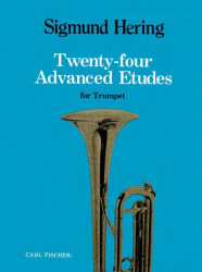 Sigmund Hering: 24 Advanced Etudes (noty na trubku)