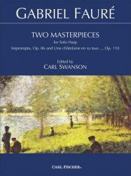 Gabriel Faure Album: 2 Masterpieces for Solo Harp (noty na harfu)