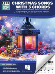 Super Easy Songbook: Christmas Songs with 3 Chords (noty na super snadný klavír)
