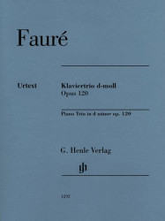 Gabriel Fauré: Piano Trio in d minor op. 120 (noty na housle, violoncello, klavír)