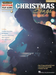 Deluxe Guitar Play-Along 10: Christmas Songs (noty, tabulatury na kytaru) (+audio)