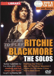 Learn To Play Ritchie Blackmore: The Solos (video škola hry na kytaru)