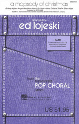 A Rhapsody of Christmas (noty na sborový zpěv, SATB) - SADA 5 ks