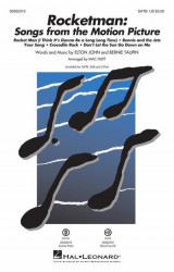 Elton John: Rocketman - Songs from the Motion Picture (noty na sborový zpěv, SATB) - SADA 5 ks
