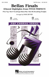 Bellas Finals: Choral Highlights from Pitch Perfect / Ladíme! (noty na sborový zpěv, SATB a cappella) - SADA 5 ks