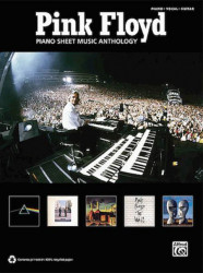 Pink Floyd: Piano Sheet Music Anthology (noty na klavír, zpěv, akordy)