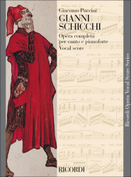 Giacomo Puccini: Gianni Schicchi (noty na zpěv, klavír)