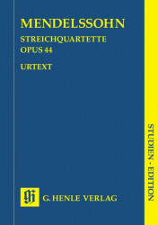 Felix Mendelssohn: String Quartets Op.44 Nos.1-3 (noty pro smyčcový kvartet)