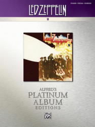 Led Zeppelin II - Platinum Edition (noty na klavír, zpěv, akordy)