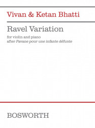 Vivan  & Ketan Bhatti: Ravel Variation (noty na housle, klavír)