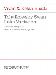 Vivan  & Ketan Bhatti: Tchaikowsky Swan Lake Variation (noty na housle, klavír)