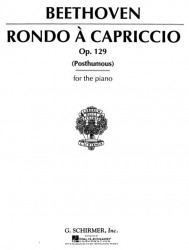 Ludwig van Beethoven: Rondo a Capriccio, Op. 129 (noty na klavír)