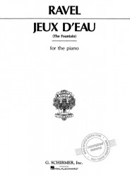 Maurice Ravel: Jeaux d'Eau / The Fountain (noty na klavír)