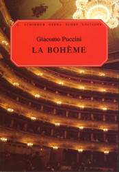 Giacomo Puccini: La Bohéme (noty na zpěv, klavír)