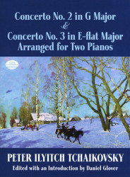 Čajkovskij: Concerto No.2 In G & Concerto No.3 In E Flat (noty na čtyřruční klavír)