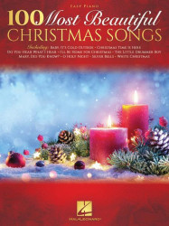 100 Most Beautiful Christmas Songs (noty na snadný klavír)