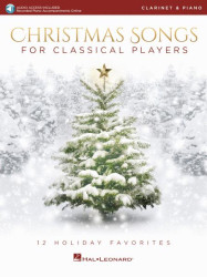 Christmas Songs for Classical Players (noty na klarinet, klavír) (+audio)