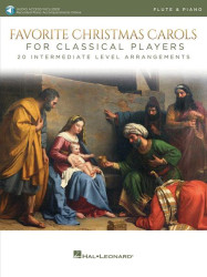 Favorite Christmas Carols for Classical Players (noty na příčnou flétnu, klavír) (+audio)