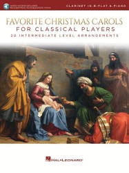 Favorite Christmas Carols for Classical Players (noty na klarinet, klavír) (+audio)