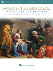 Favorite Christmas Carols for Classical Players (not na trubku, klavír) (+audio)