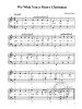 A First Book of Christmas Songs (noty na snadný klavír) (+audio)