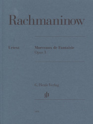 Sergej Rachmaninov: Morceaux de Fantaisie Opus 3 (noty na klavír)