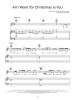 Christmas Sheet Music Anthology (noty na klavír, zpěv, akordy)