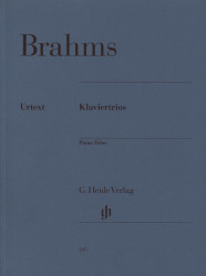 Johannes Brahms: Piano Trios (noty na housle, violoncello, klavír)