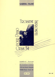 Gabriel Fauré: Impromptu No.3 Op.34 (noty na klavír)