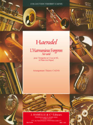 Georg Friedrich Händel: L'harmonieux forgeron (noty na trubku)