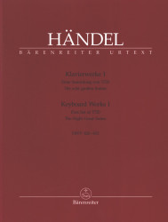 Georg Friedrich Händel: Keyboard Works I, HWV 426-433 (noty na klavír)