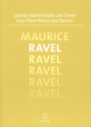 Maurice Ravel: Easy Piano Pieces and Dances (noty na klavír)