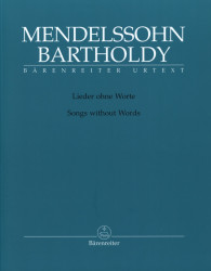 Felix Mendelssohn Bartholdy: Songs without Words (noty na klavír)