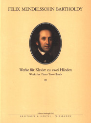 Felix Mendelssohn: Works For Piano For Two Hands 3 (noty na klavír)