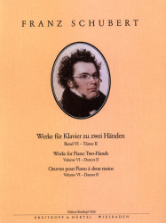 Franz Schubert: Works For Piano Two-Hands 4 - Dances 2 (noty na klavír)
