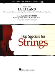 Music from La La Land (noty pro smyčcový orchestr, party, partitura)