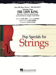 Selections from The Lion King (noty pro smyčcový orchestr, party, partitura)
