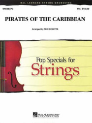 Pirates of the Caribbean / Piráti z Karibiku (noty pro smyčcový orchestr, party, partitura)